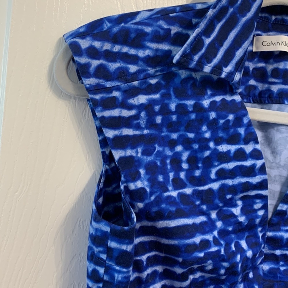 Calvin Klein Tie Dye / Abstract pattern‎ mini dress size 6 - Picture 3 of 4